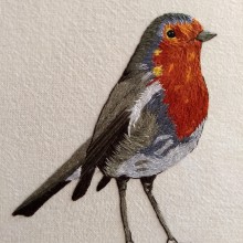 Mi Proyecto del curso: Pintar con hilo: técnicas de ilustración textil. Embroider project by María Arreola - 06.05.2019