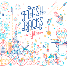 Flashbacks. Un projet de Illustration traditionnelle, Conception éditoriale , et Dessin de Carlos Arrojo - 10.06.2019