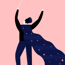 Música mágica y magia musical. Un proyecto de Ilustración tradicional y Diseño gráfico de Inés Marco Aguilar - 11.06.2019
