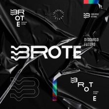 BROTE · Discurso Futuro. Direção de arte, Br, ing e Identidade, e Design gráfico projeto de Cesar Leal - 14.04.2019