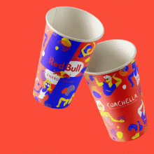 Red Bull Cups — Illustration. Un proyecto de Ilustración tradicional, Ilustración vectorial e Ilustración digital de Gustavo Bouyrié - 17.06.2019