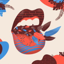 Red Bull Amaphiko — Key Visuals. Un progetto di Illustrazione tradizionale, Motion graphics, Graphic design, Illustrazione vettoriale e Illustrazione digitale di Gustavo Bouyrié - 17.06.2019