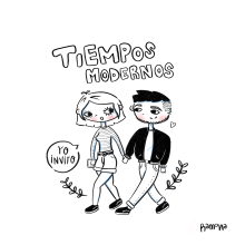 Tiempos modernos. Traditional illustration, and Drawing project by Una Ramona - 03.30.2019