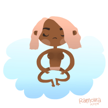 Yoga. Traditional illustration, Drawing, and Digital Illustration project by Una Ramona - 09.20.2018