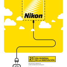 Nikon - Día Mundial de la Innovación . Un proyecto de Diseño de carteles de Paco Martos - 25.06.2019