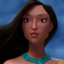 Pocahontas. 3D, Modelagem 3D, e Design de personagens 3D projeto de Miguel Miranda - 01.10.2018