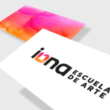 iONA Escuela de Arte // Branding. Een project van  Br e ing en identiteit van Fabianne van Schaik - 27.06.2019