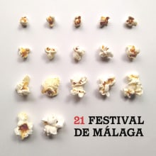 POSTER — 21º Festival de Cine de Málaga. Art Direction, Arts, Crafts, and Graphic Design project by Sara Marques - 10.04.2017