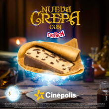Crepa Crunch. Art Direction, Lighting Design, Photo Retouching, and Food Photograph project by Ernesto López (Alkimia) - 07.06.2019
