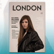 Revista de Moda "London" (Proyecto Académico). Design gráfico projeto de Red Design3r - 18.02.2019