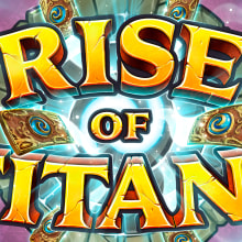 RISE_OF_TITANS LOGO. Br, ing, Identit, Product Design, Icon Design, Creativit, Logo Design, Video Games, and Concept Art project by Adrià Bernabeu Cañabate - 07.09.2019