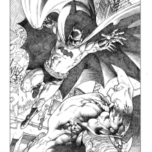 Batman Covers. Comic project by Gabriel Rodríguez - 07.09.2019