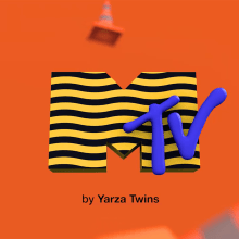 MTV Artists Idents. Un proyecto de 3D, Animación y Diseño gráfico de Yarza Twins - 12.07.2019
