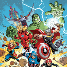 Marvel Action Comics Covers. Comic project by Gabriel Rodríguez - 07.09.2019