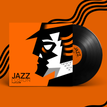 Jazz Fusion Playlist. Design, Traditional illustration, Music, Br, ing, Identit, Product Design, Vector Illustration, Creativit, and Digital Illustration project by Edward Tapia Chaides - 10.03.2018