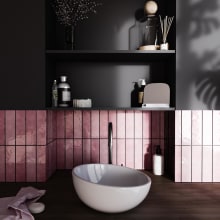Bathroom Ceramic. 3D, Arquitetura de interiores, Infografia, Modelagem 3D, e Decoração de interiores projeto de Diana Alonso - 14.03.2019