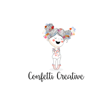 Confetti Creative. Un proyecto de Diseño de logotipos de Ana C. Martín - 23.08.2018