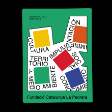 Brand design in progress for "Fundació Catalunya La Pedrera". Br e ing e Identidade projeto de Agustin Sapio - 29.07.2019