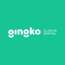 Gingko. Clínica dental.. Br, ing & Identit project by Rebeca White - 07.29.2019