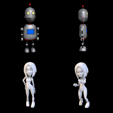 Animación 3D de personajes. 3D Animation, and 3D Modeling project by Samuel Delgado Romero - 11.26.2018