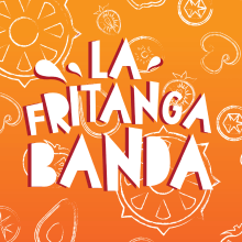 La Fritanga Banda. Br, ing, Identit, Graphic Design, Pattern Design, and Logo Design project by Ingrid Carvajal Rivero - 08.24.2016
