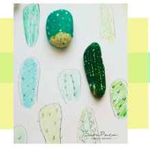 cactus infantil. Fashion Design project by sara viñas - 08.01.2019