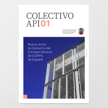 Colectivo API magazine. Un proyecto de Diseño editorial, Diseño interactivo y Tipografía de Toni Castro - 02.08.2019