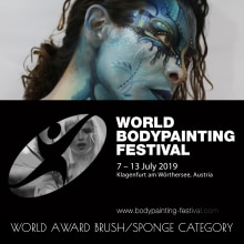 World Body Painting Festival, Klagenfurt Austria. Cinema, Vídeo e TV, Design de personagens, Artes plásticas, Marketing, Pintura, e Concept Art projeto de Leo Altamirano - 07.08.2019