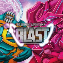 BLAST TRADING CARD GAME. Traditional illustration, Character Design, Editorial Design, Game Design, Graphic Design, and Concept Art project by Avel Valls - 08.08.2019