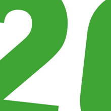 Logotipo 20 Aniversario. Design gráfico projeto de Rafael G. Badia - 12.08.2019