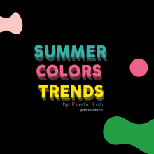 Summer Colors Trends. Un proyecto de Diseño, 3D, Dirección de arte, Bellas Artes, Diseño gráfico y Modelado 3D de Mario Andres Muñoz Garcia - 12.08.2019