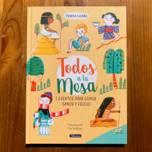 Todos a la mesa. Traditional illustration, and Pattern Design project by Ana Sanfelippo - 06.10.2019