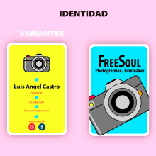  Free Soul Photographer & Filmmaker. Design, T, pograph, Vector Illustration & Icon Design project by Luis Angel - 08.16.2019