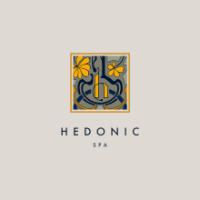 Hedonic Spa. Br, ing & Identit project by Marta Bula - 08.17.2019