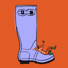 A Need-To-Know-Guide | Hunter Boots. Traditional illustration project by Lalalimola - 01.01.2019