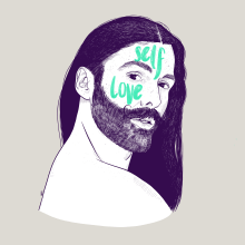 Queer eye - Word portrait Ein Projekt aus dem Bereich Traditionelle Illustration von Sara Caballería - 19.08.2019