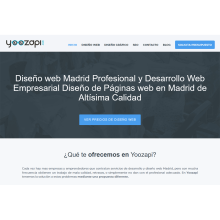 Yoozapi. Web Design project by Marcos Escorche - 12.07.2018