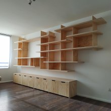 Proyecto María Ruiz . Un proyecto de Artesanía, Diseño, creación de muebles					 y Diseño de producto de Patricio Ortega (Maderística) - 23.08.2019