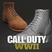 Reverse Shoes - Call of Duty: WWII. 3D, 3D Modeling, Video Games, and 3D Character Design project by Paula Sánchez-Ferrero Ruiz - 04.02.2017