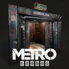 Ascensor - Metro Exodus. Un progetto di 3D, Modellazione 3D e Videogiochi di Paula Sánchez-Ferrero Ruiz - 14.01.2018