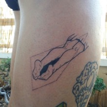 Mi Proyecto del curso: Tatuaje para principiantes. Un proyecto de Diseño de tatuajes de Sandra Lasmarias - 25.08.2019
