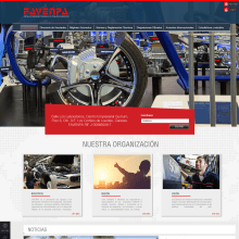 Favenpa - Cámara de Fabricantes Venezolanos de Productos Automotores -. Un proyecto de Diseño, Diseño Web y Desarrollo Web de Fredd Ramirez - 25.08.2019