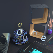 Dyne Branding. Un progetto di Motion graphics, 3D e Direzione artistica di Roberto González - 15.08.2019
