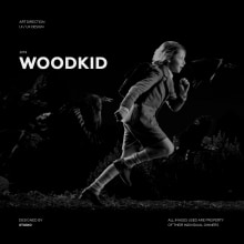Dirección de arte digital - Woodkid. UX / UI, Direção de arte, Web Design, e Mobile Design projeto de Saul Fernandez - 28.08.2019