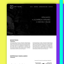 Family Sapiens (Web + Brand Book). Design, Br, ing, Identit, Graphic Design, Web Design, Web Development, and Logo Design project by Manuel Guerra Coello - 04.15.2016