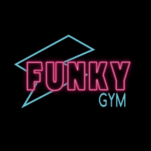 Imagotipo Funky Gym. Logo Design project by Raquel Contreras Recio - 08.30.2019