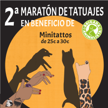 Propuesta concurso Maratón de Tatuajes. Poster Design project by Raquel Contreras Recio - 08.30.2019