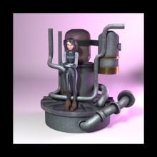 Alita: Creación de personajes del 2D al 3D . Un proyecto de Animación 3D, Modelado 3D, Concept Art y Diseño de personajes 3D de Rojo Azahar SL - 31.08.2019