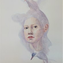 My project in Illustrated Portrait in Watercolour course. Un proyecto de Ilustración tradicional de A KJ - 01.09.2019