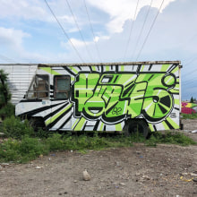 Graffiti seasons - 1. Un proyecto de Pintura de bures - 01.01.2019